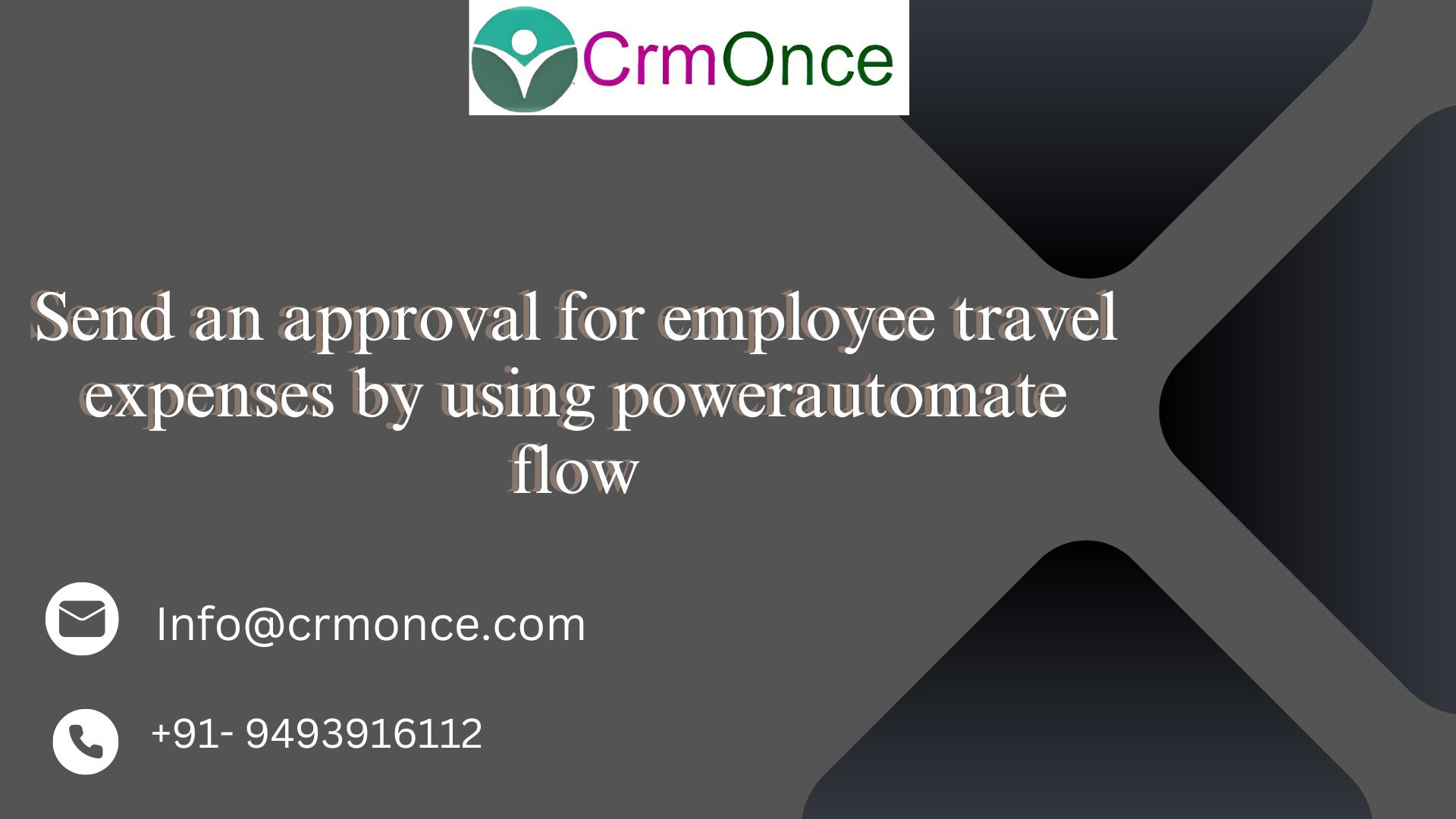 Send an approval for employee travel expenses by using power automate flow.